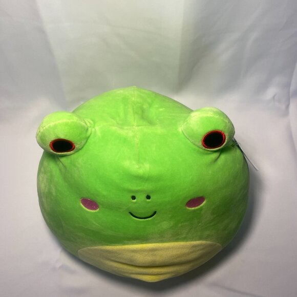 Squishmallows Wendy Frog 12in Green Rare Red Eyes S12-#6-2 Sqdate 3.17.17 NWT - Picture 6 of 12